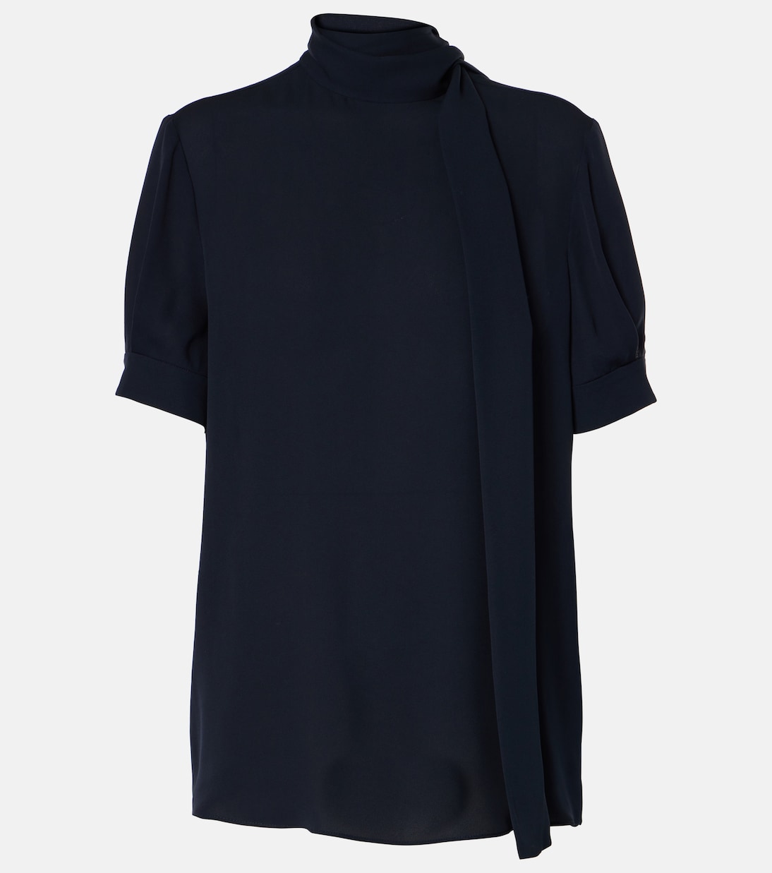 Top in georgette di seta | Valentino