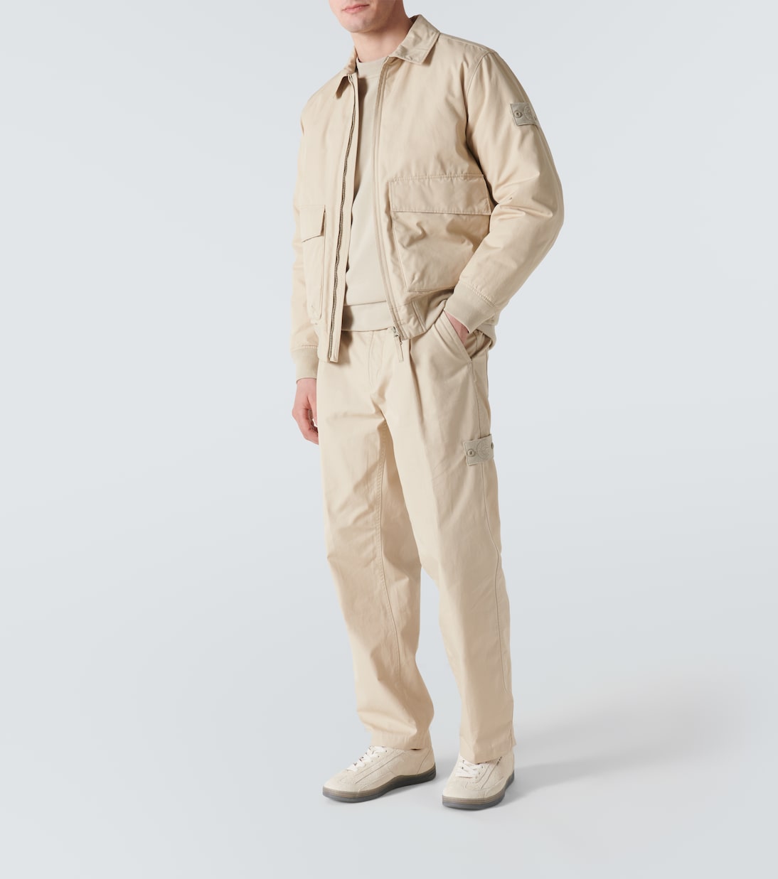 Gerade Hose Ghost Compass aus Baumwolle | Stone Island