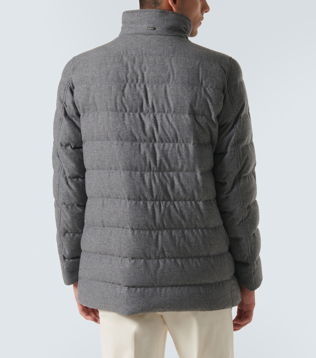 Chaqueta acolchada de mezcla de cachemir | Herno
