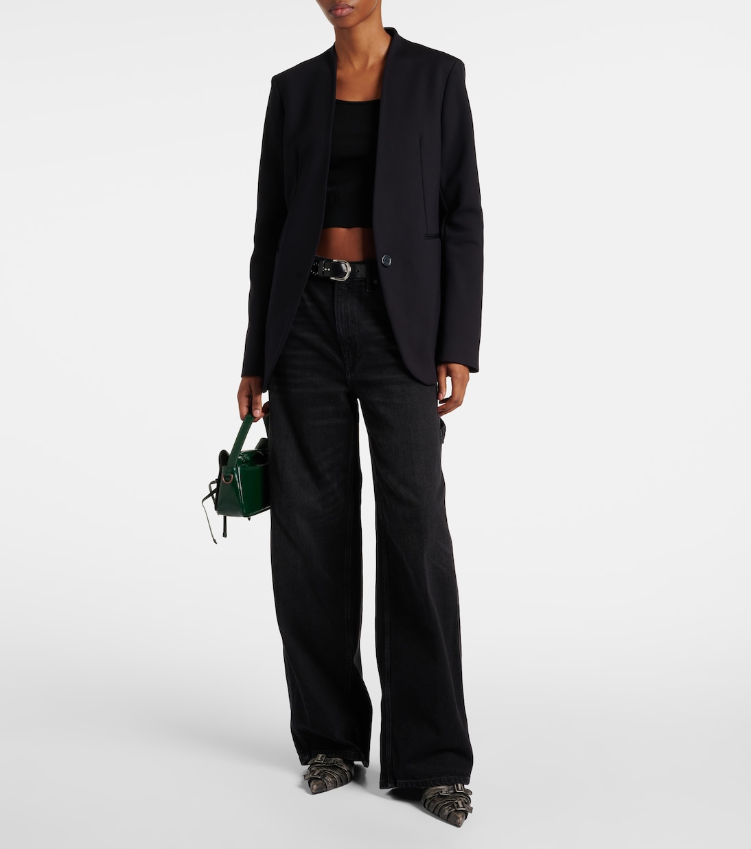Scuba single-breasted blazer | Wolford