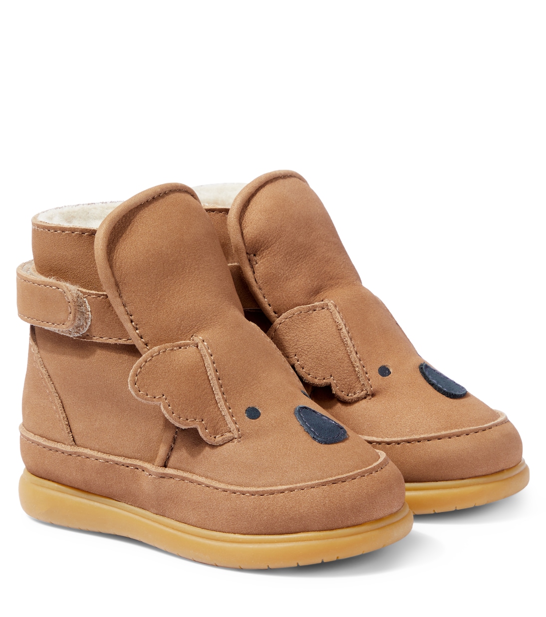 Baby Dubu leather booties | Donsje