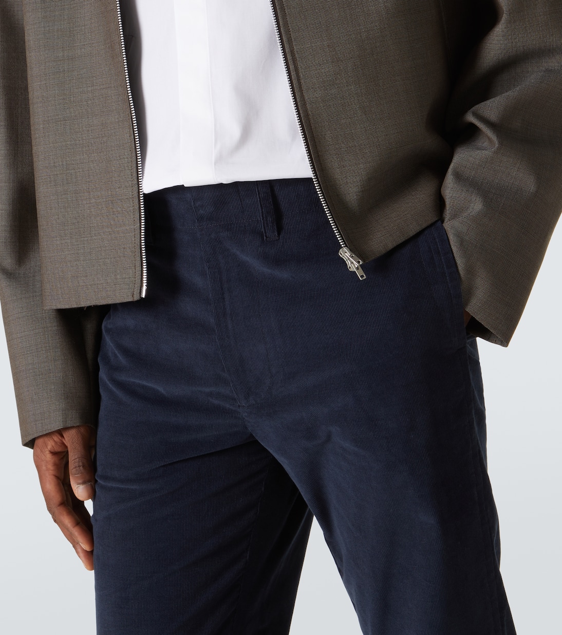 Pantaloni regular in velluto a coste | Gabriela Hearst