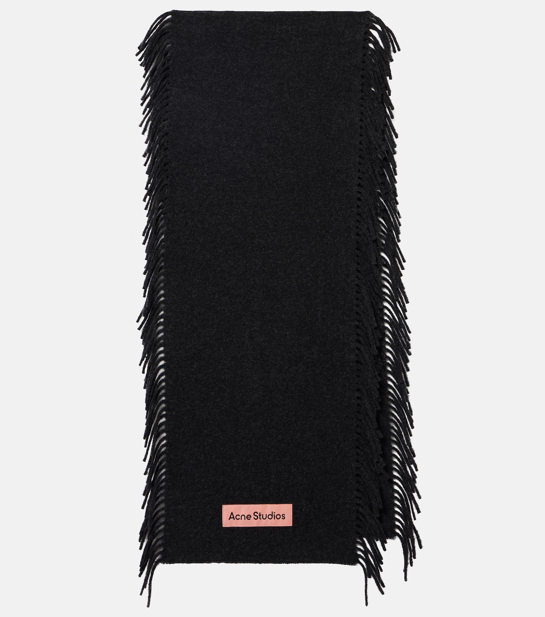 Sciarpa in lana frangiata ACNE STUDIOS per stile giovane e trendy