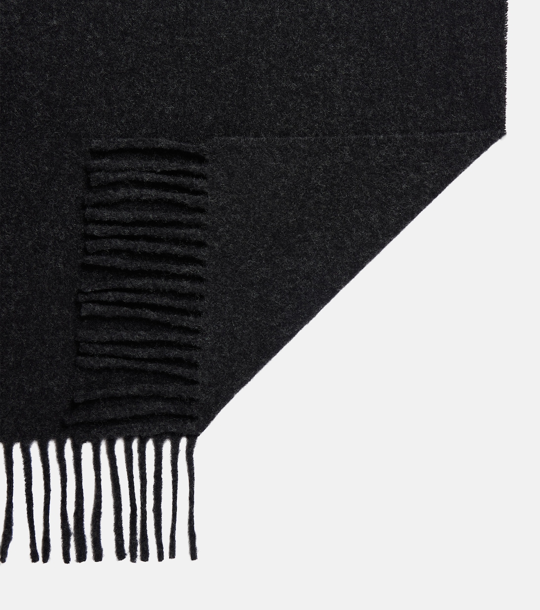 Sciarpa in lana frangiata ACNE STUDIOS per stile giovane e trendy