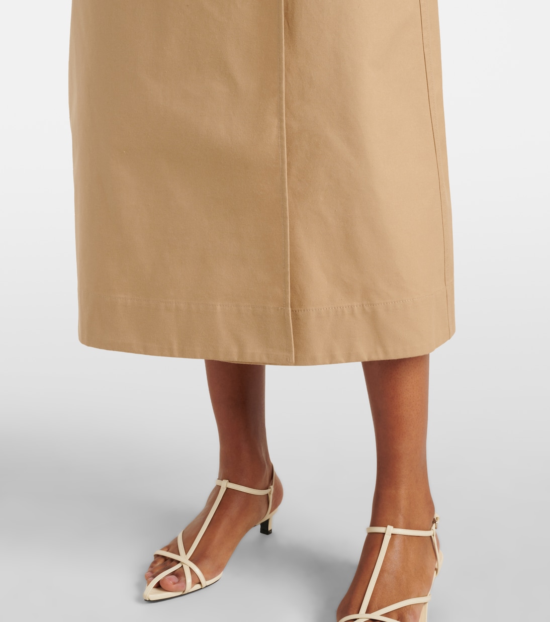 Falda envolvente de algodón | Jil Sander