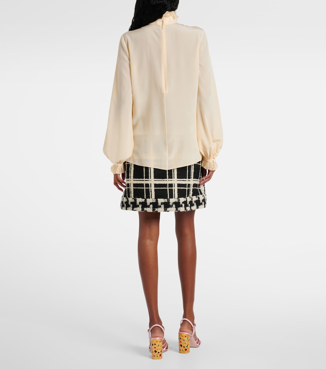 Camicia in seta crêpe de chine | Valentino