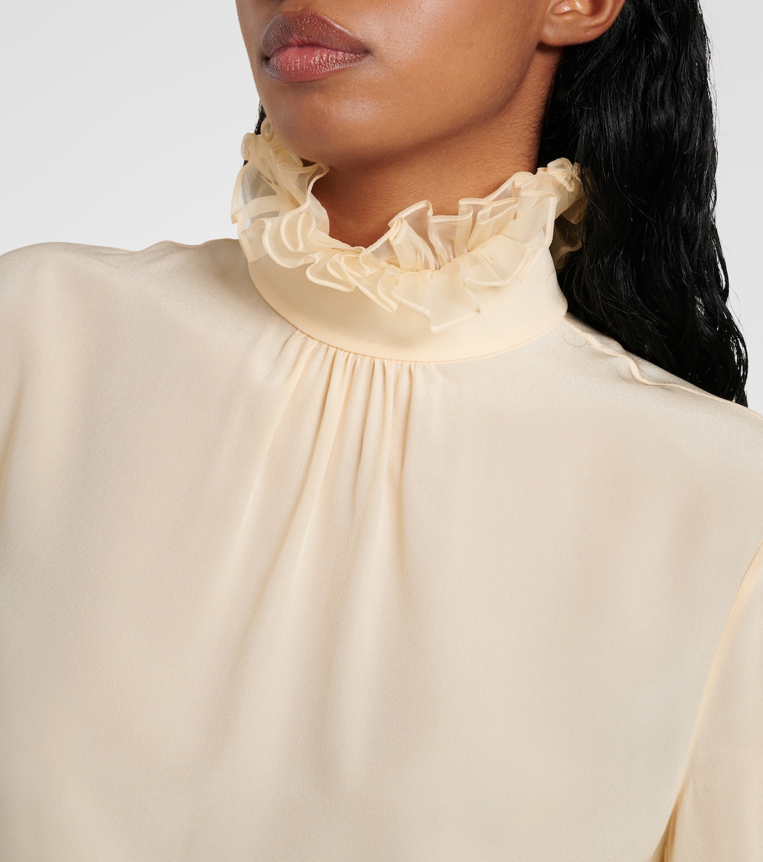 Camicia in seta crêpe de chine | Valentino
