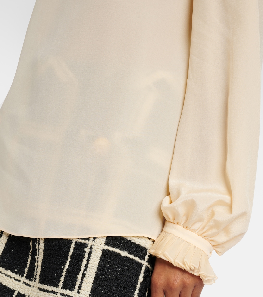Camicia in seta crêpe de chine | Valentino