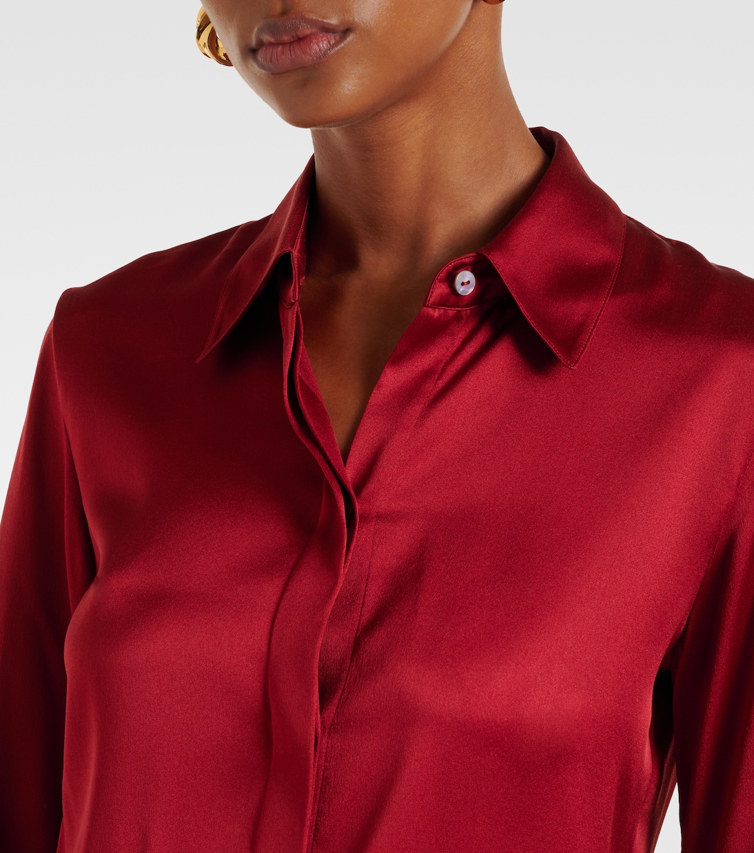 Camicia in misto seta | Vince