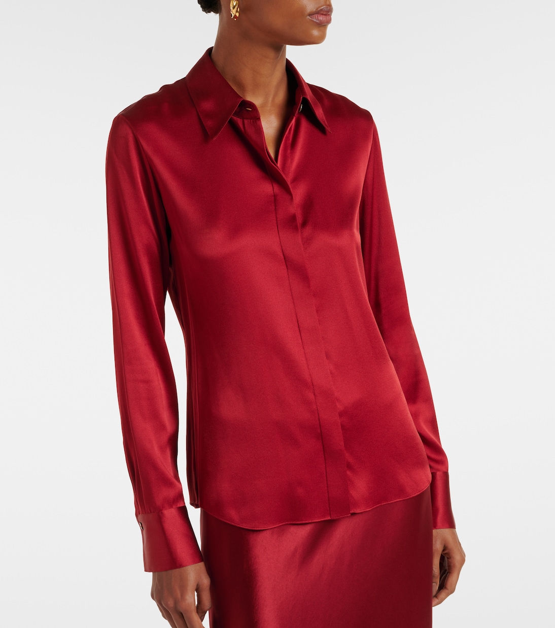 Camicia in misto seta | Vince