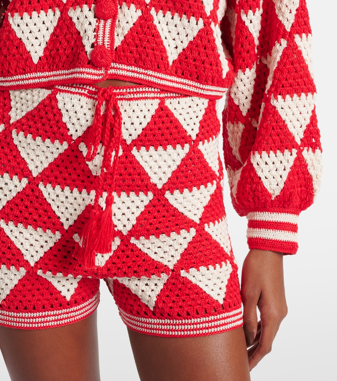 Cardigan Maija in crochet di cotone | Anna Kosturova
