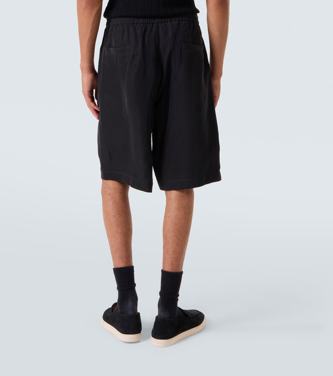 Bermuda in canvas  | Giorgio Armani