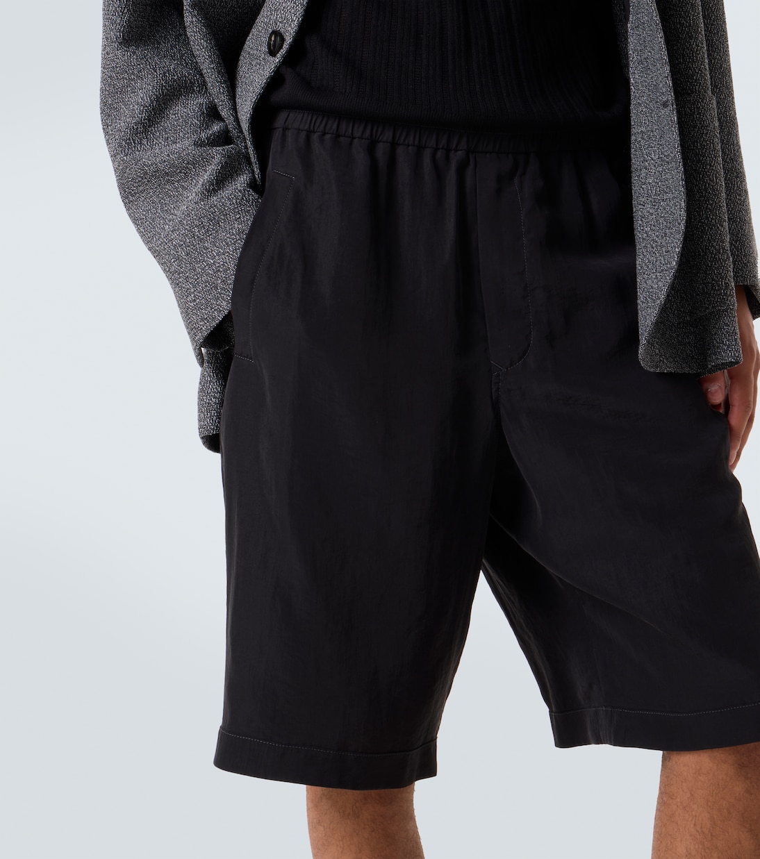 Bermuda in canvas  | Giorgio Armani