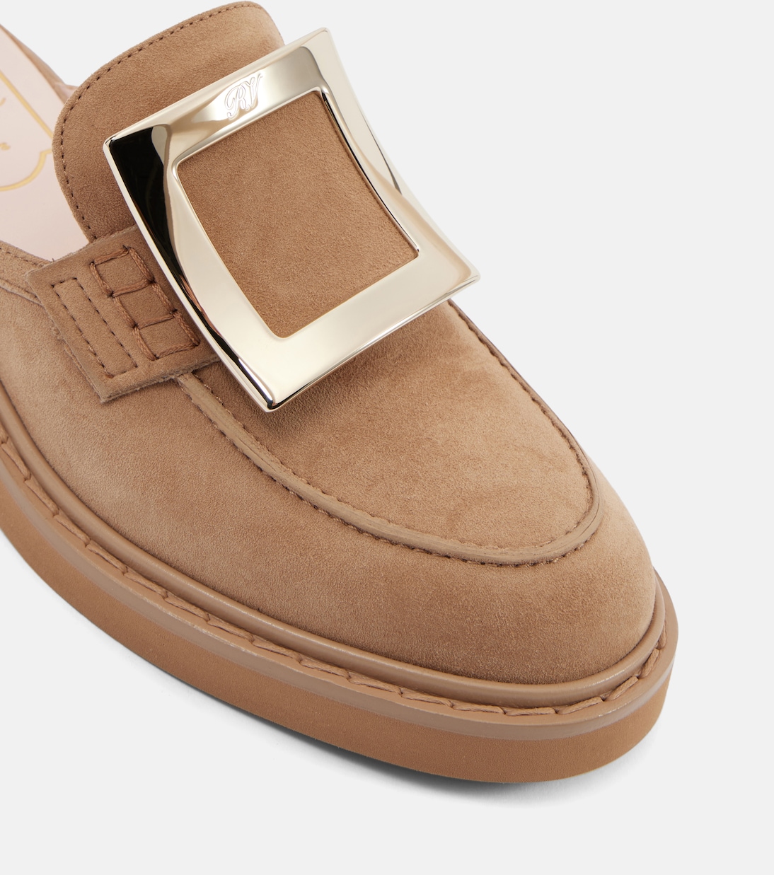 Mules Viv’ Rangers in suede | Roger Vivier