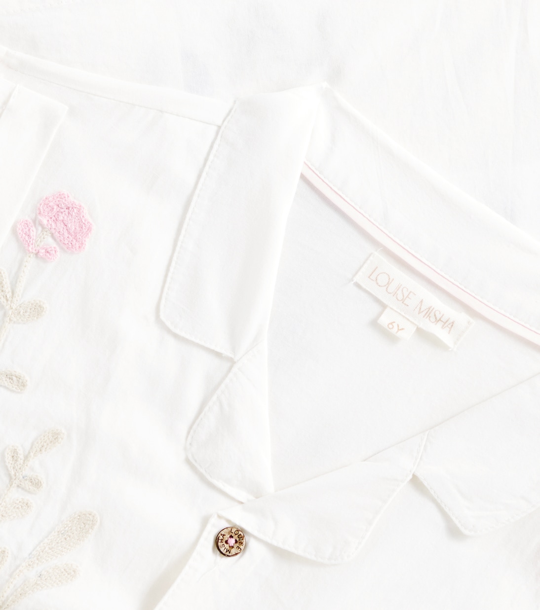 Chemise Alova en coton à fleurs | Louise Misha