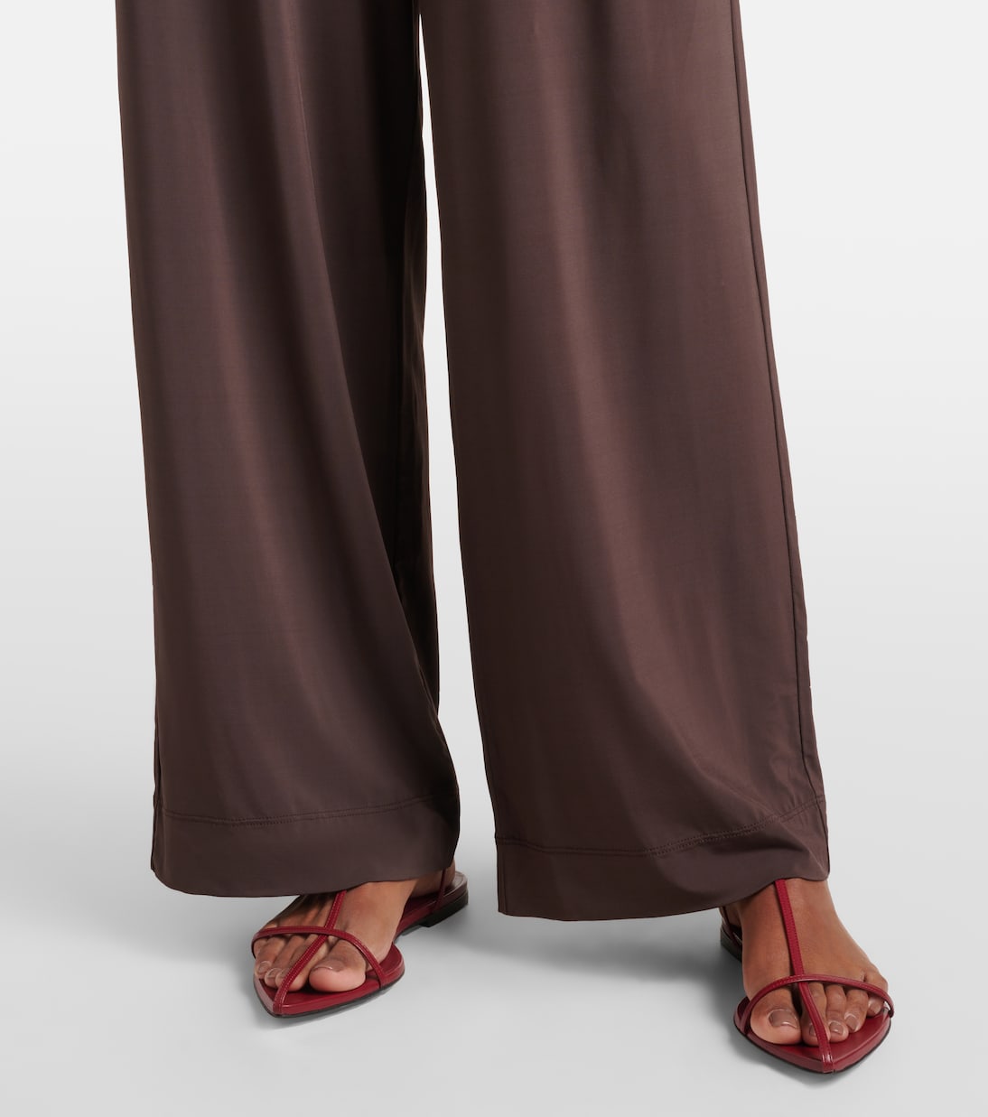 Pantaloni Savio a vita alta e gamba larga | Max Mara