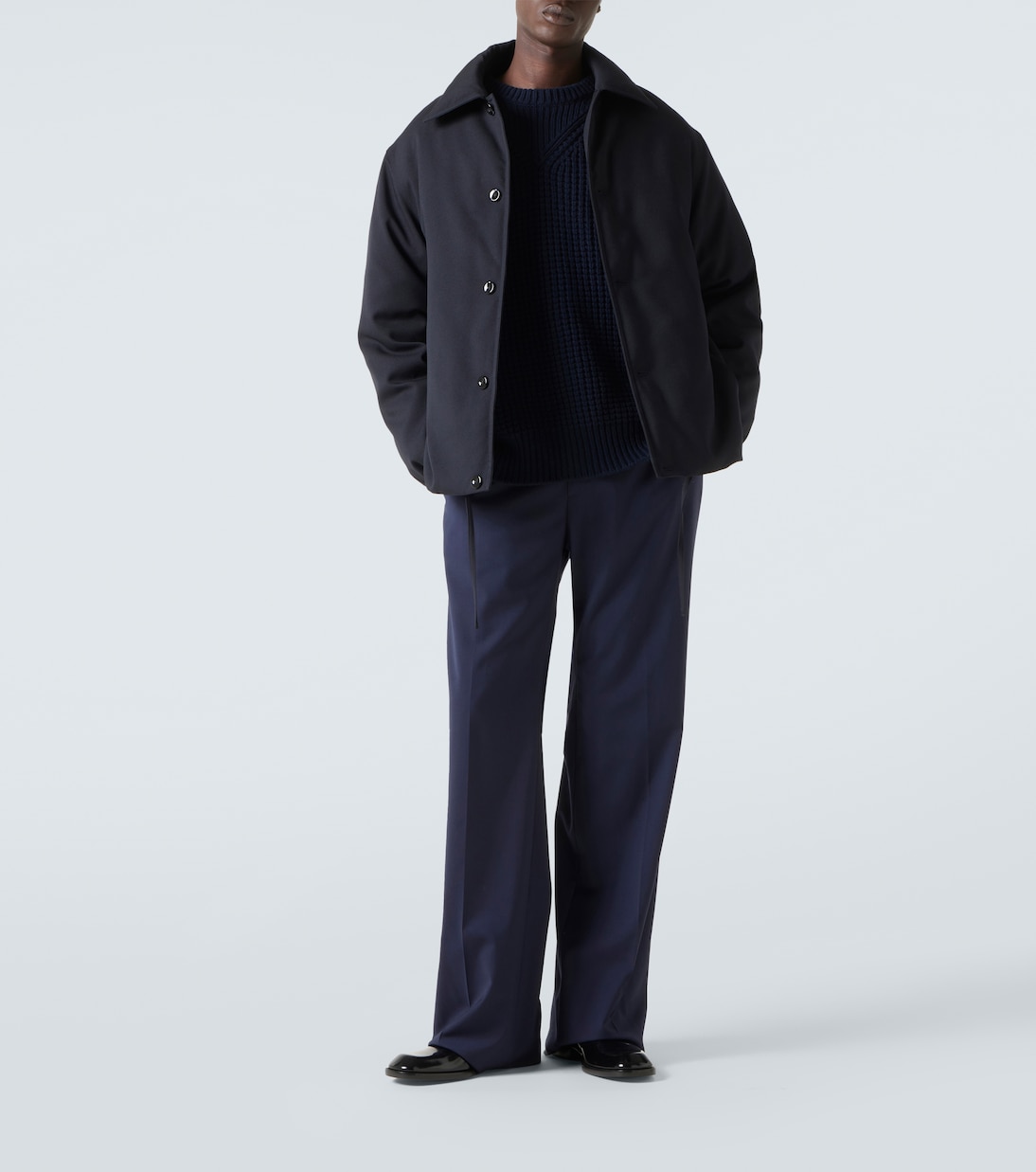 Gathered down jacket | Jil Sander