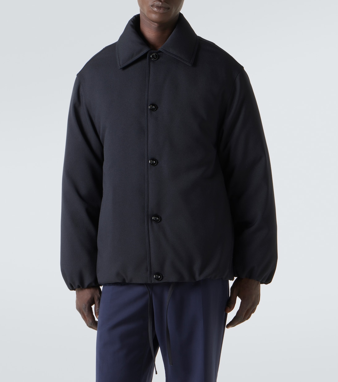 Gathered down jacket | Jil Sander