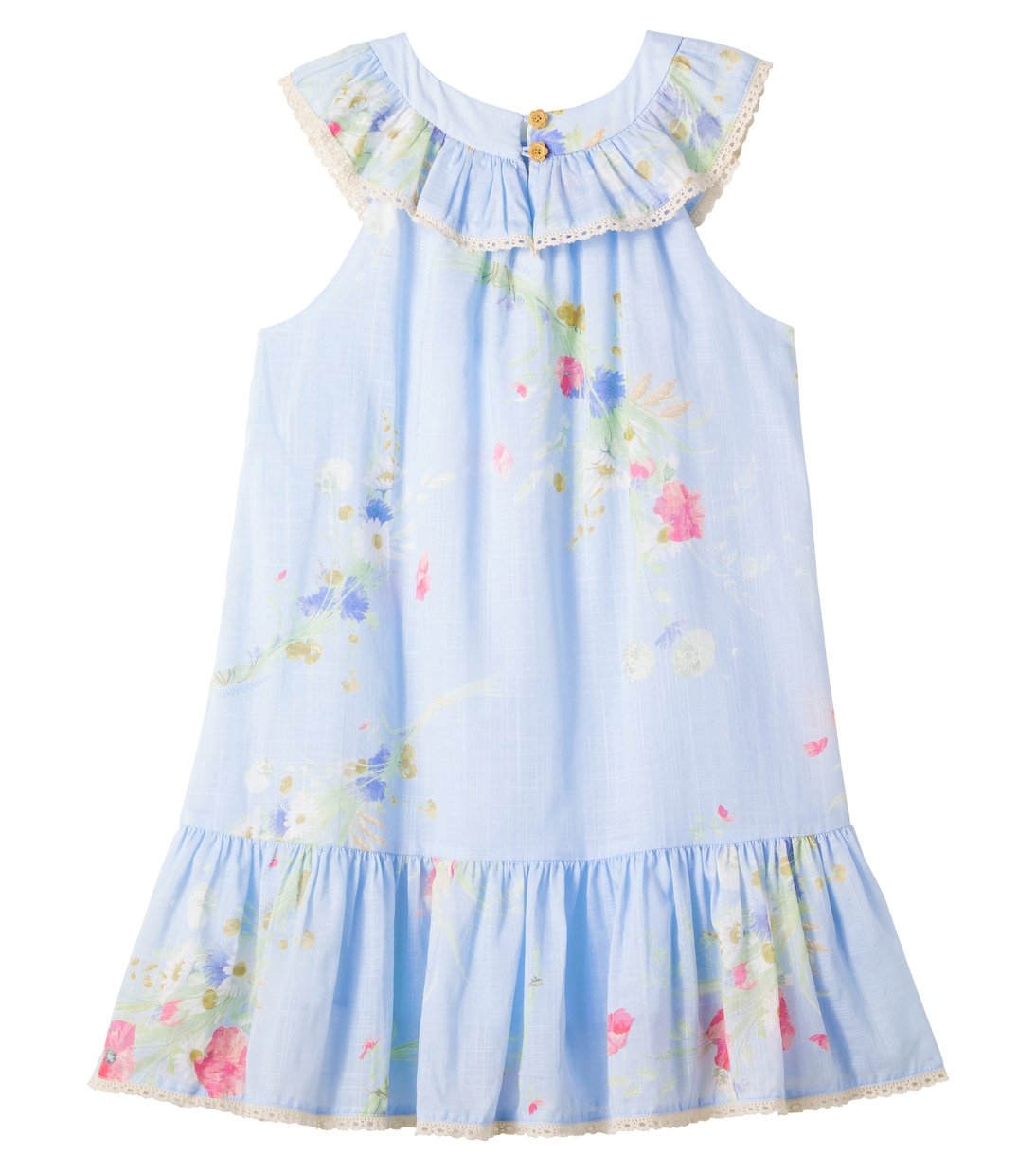 Abito Lucky in cotone con stampa floreale | Zimmermann Kids