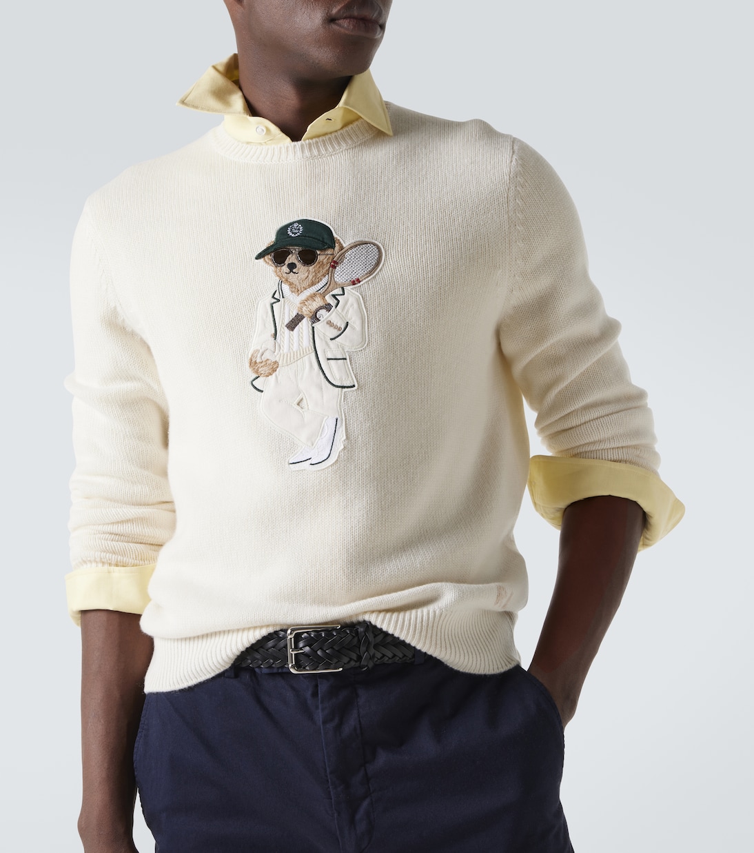 Pullover Polo Bear aus Kaschmir  | Ralph Lauren Purple Label
