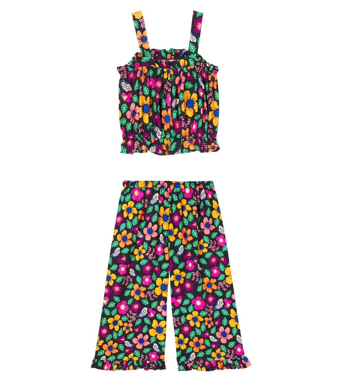 Set Frescor de top y pantalones de algodón | Fábula