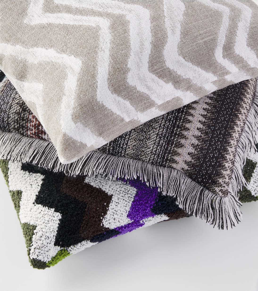 Kissen Riccio aus Bouclé | Missoni