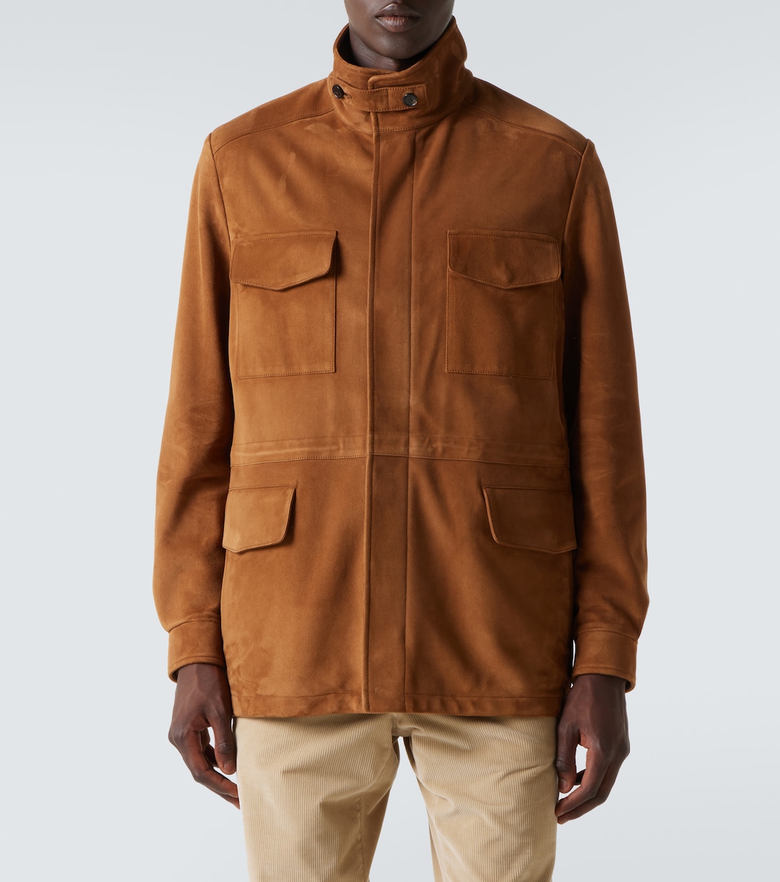 Traveller suede jacket | Loro Piana