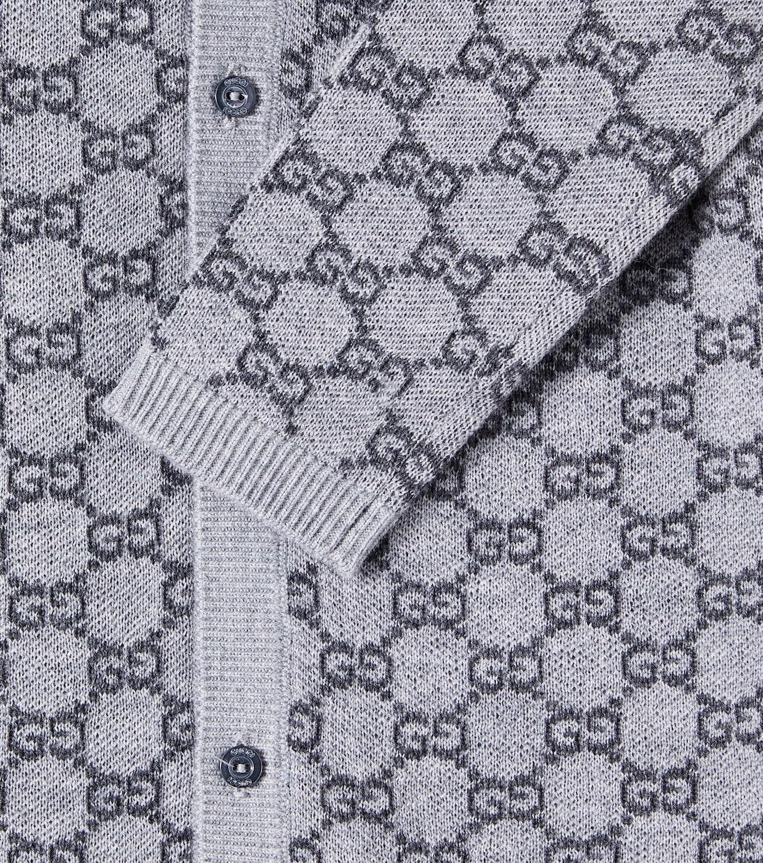 Baby GG wool jacquard onesie | Gucci Kids