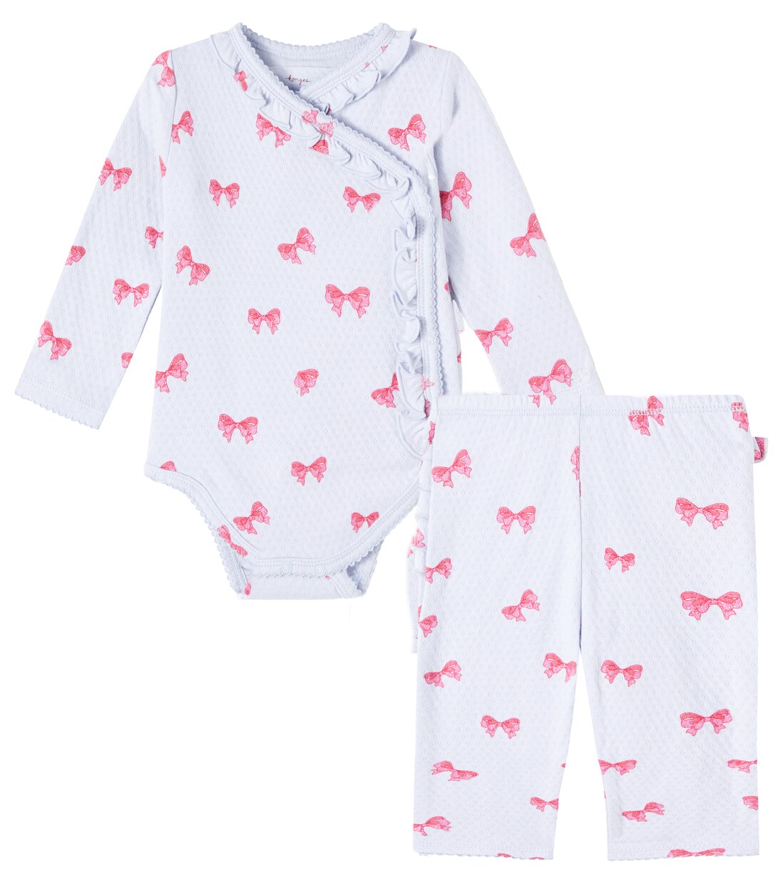 Bébé – Set body et pantalon en coton | Konges Sløjd