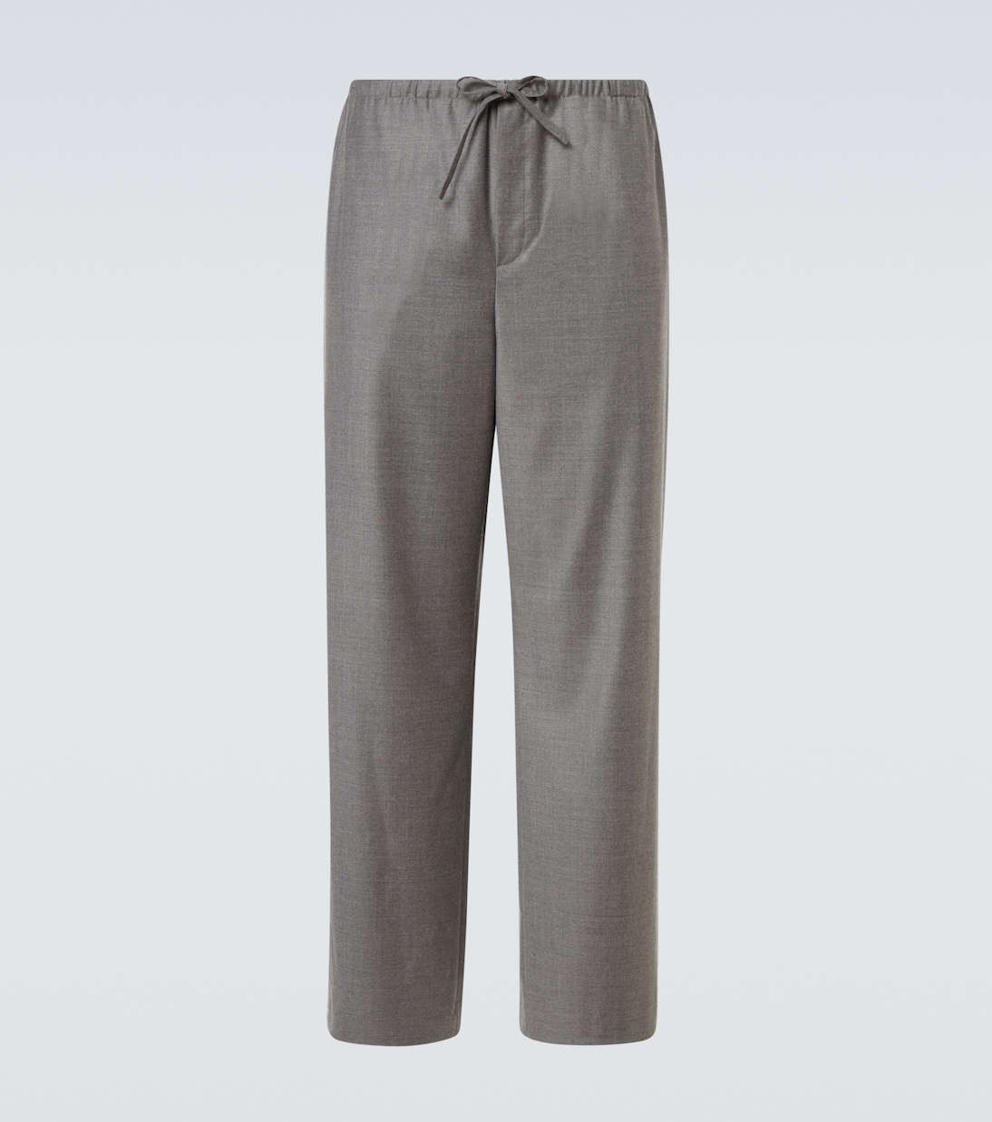 Xon virgin wool straight pants | The Row