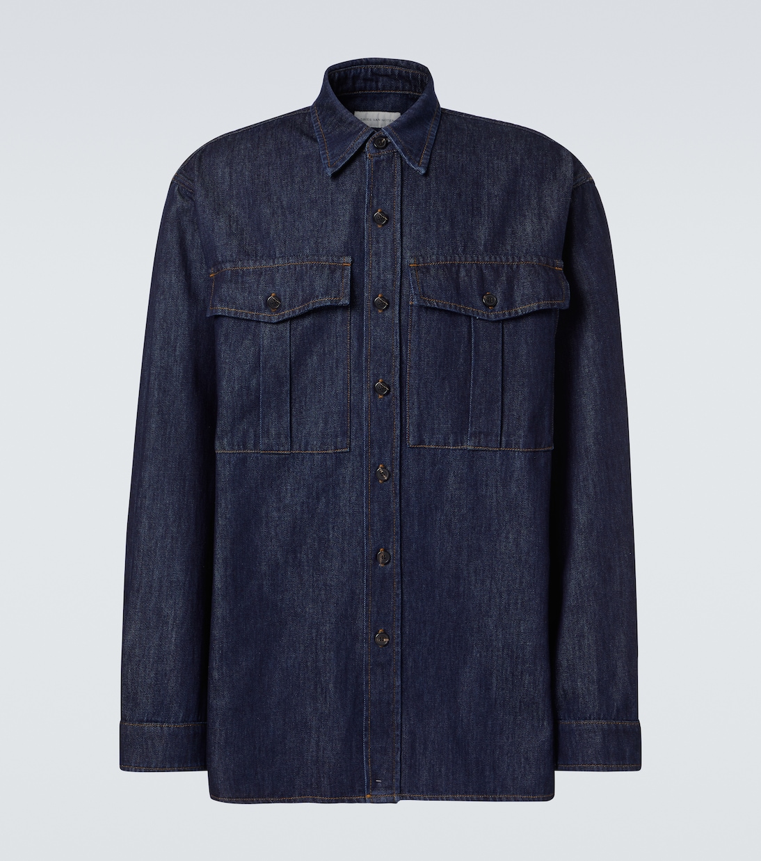 Camisa de denim de algodón | Dries Van Noten