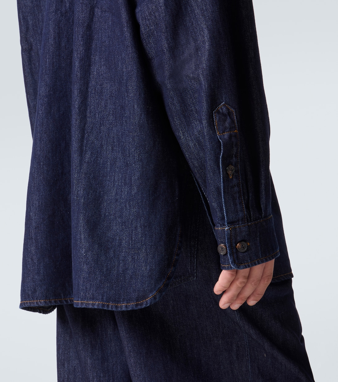 Camisa de denim de algodón | Dries Van Noten