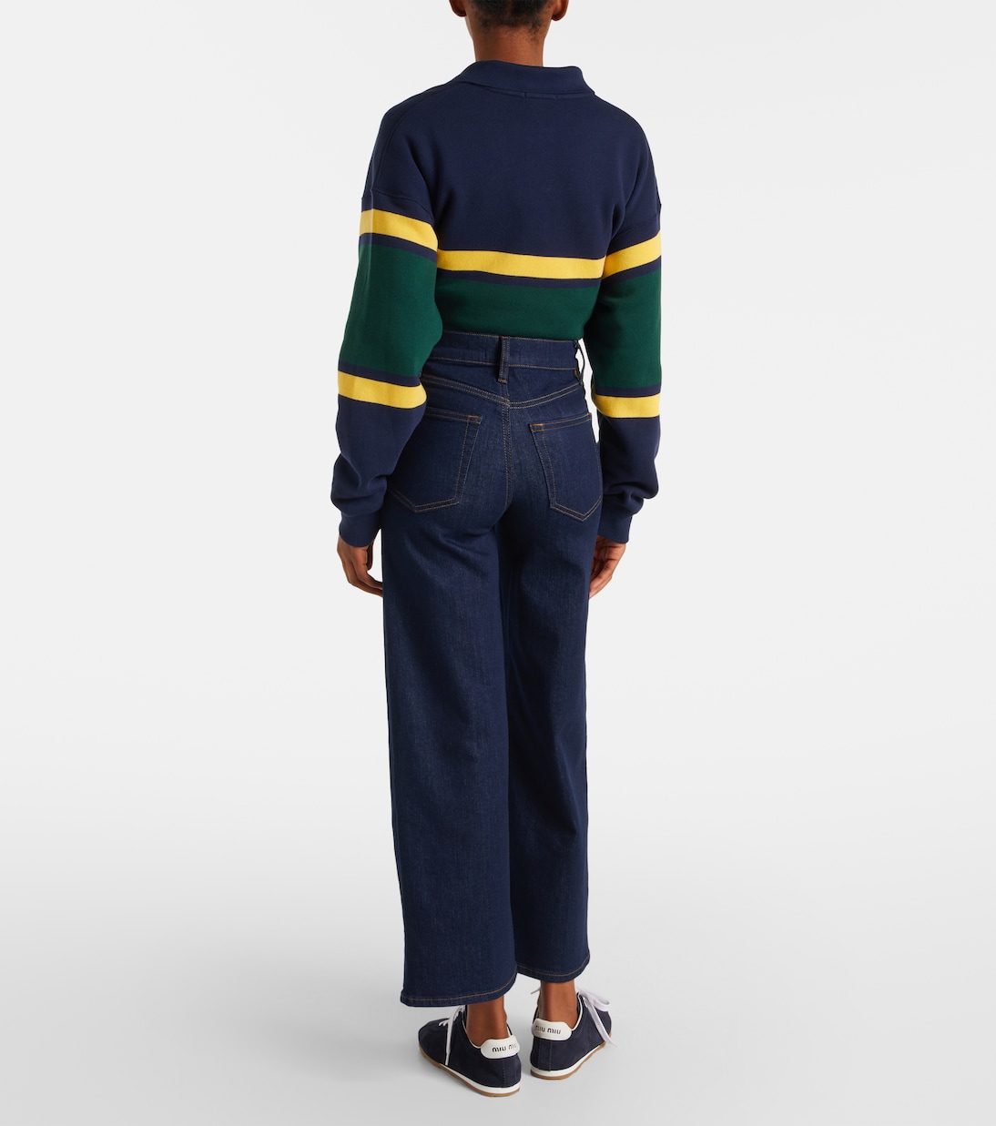 Le Slim Palazzo Crop wide-leg jeans | Frame