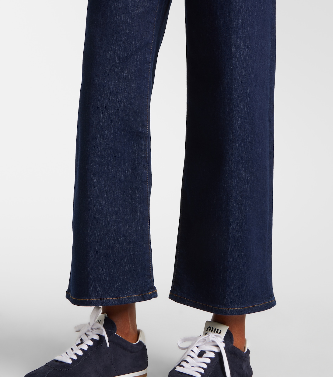 Le Slim Palazzo Crop wide-leg jeans | Frame