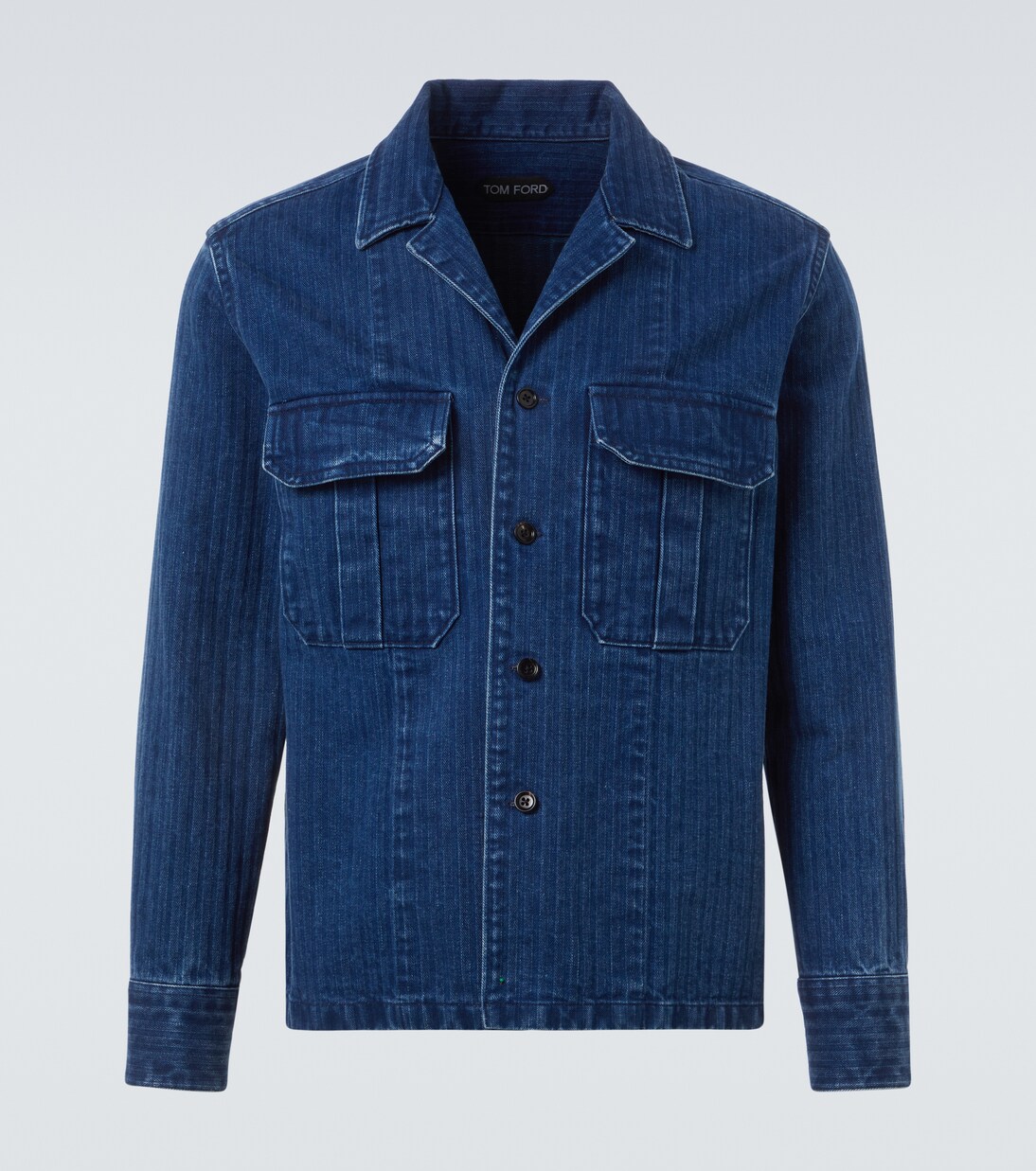 Hemdjacke aus Denim  | Tom Ford