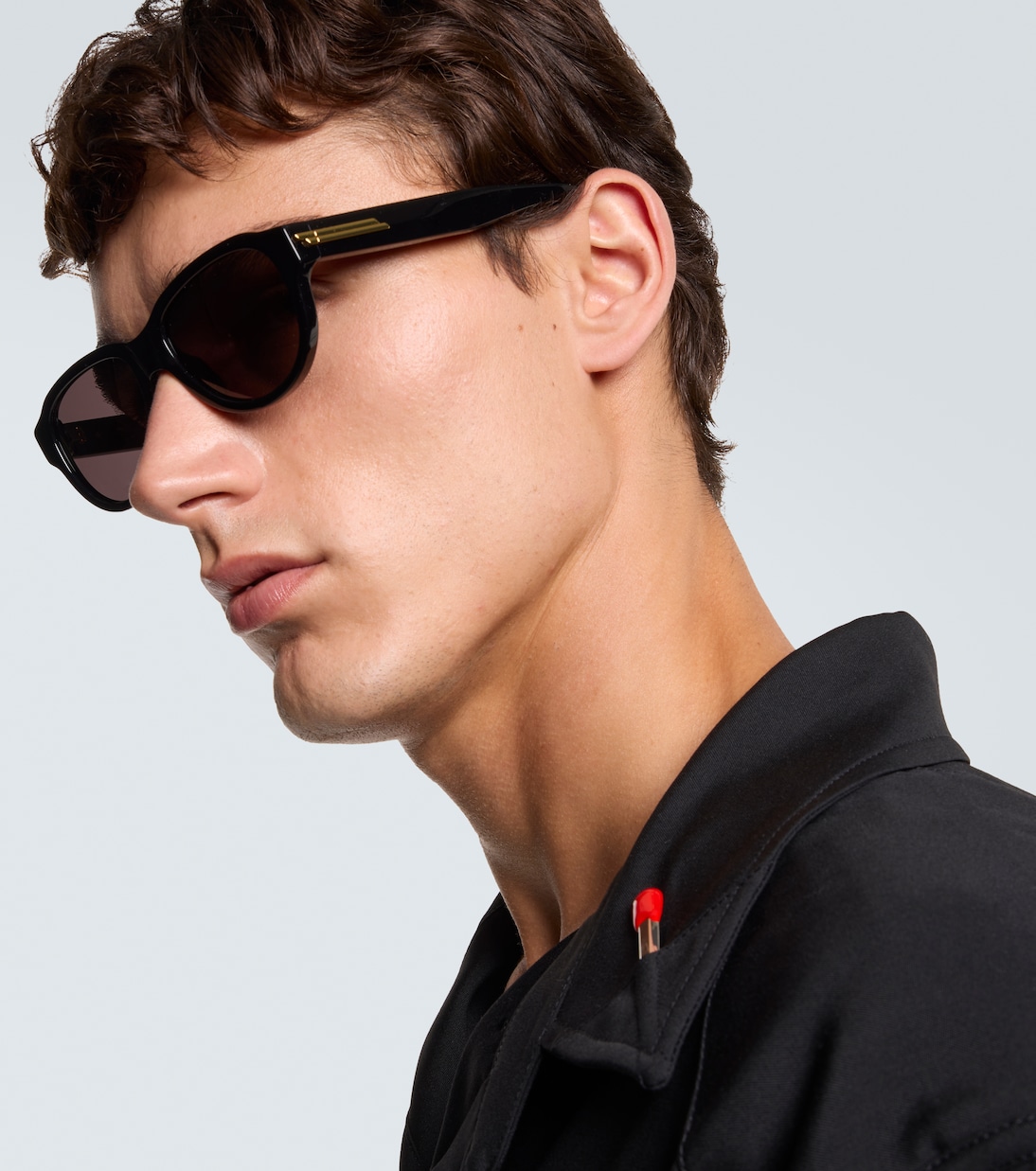 Stretch round sunglasses | Bottega Veneta