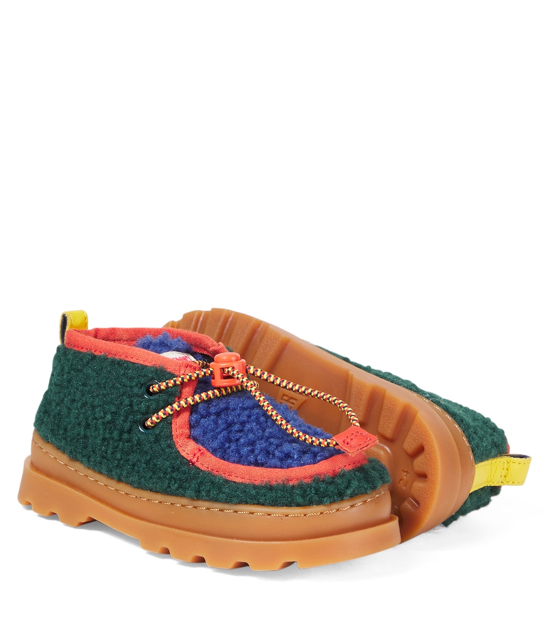 x Camper faux shearling boots | Bobo Choses