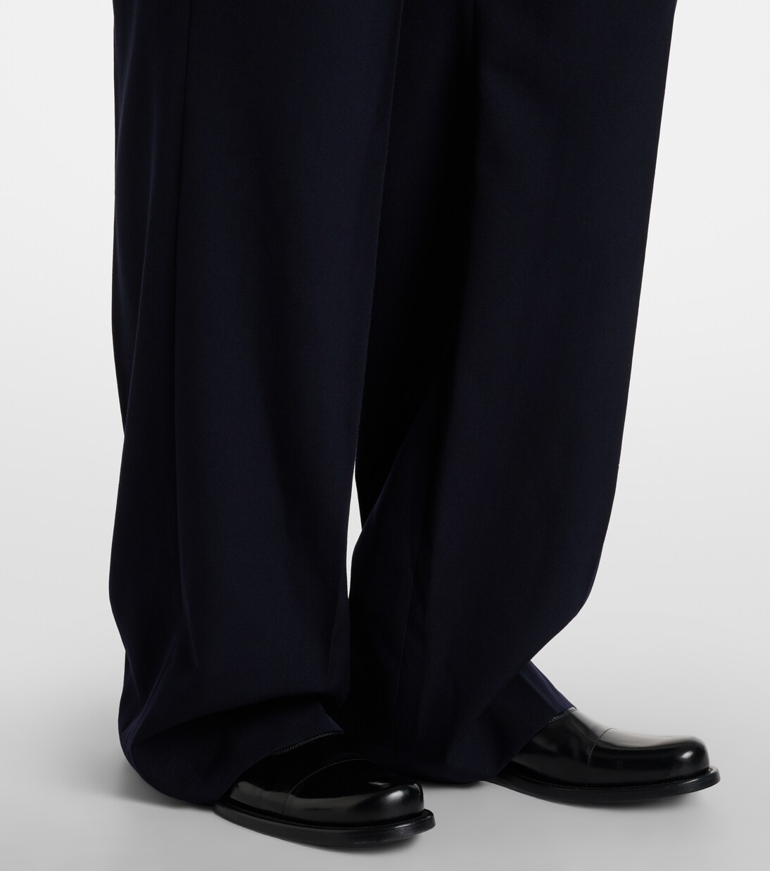 Virgil 울 개버딘 와이드 팬츠 | The Row