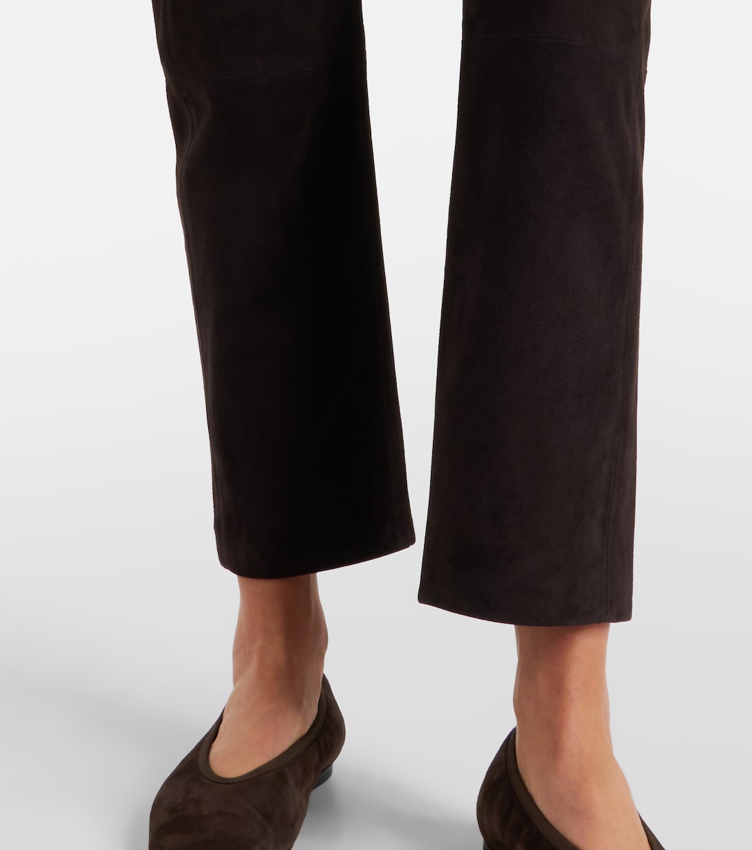 Pantalones rectos Winslow de ante de tiro bajo | Citizens of Humanity