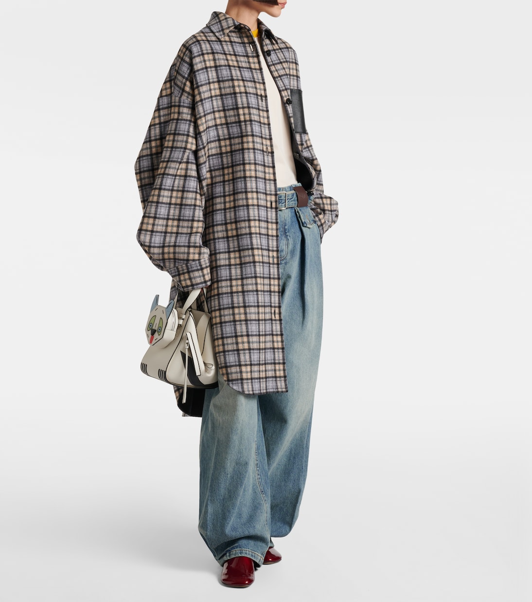 Toy 45 페이턴트 레더 뮬 | Loewe