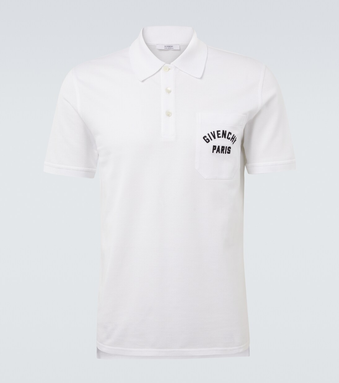 Givenchy Paris cotton piqué polo shirt | Givenchy