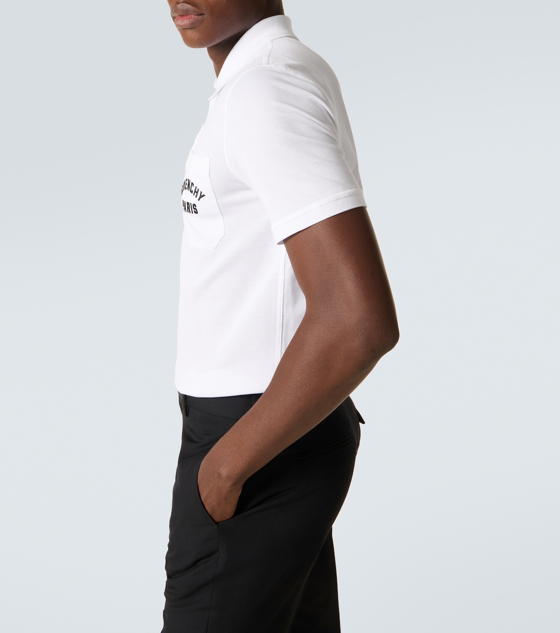Givenchy Paris cotton piqué polo shirt | Givenchy