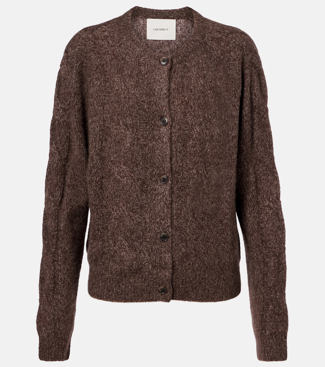 Gwyneth cashmere and silk cardigan | Lisa Yang