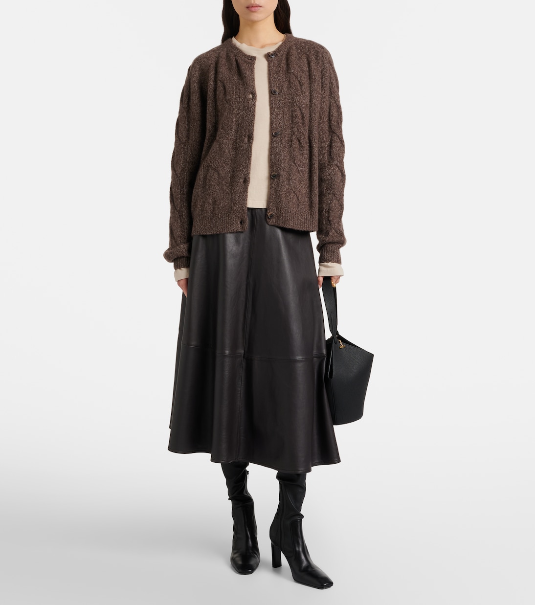 Gwyneth cashmere and silk cardigan | Lisa Yang