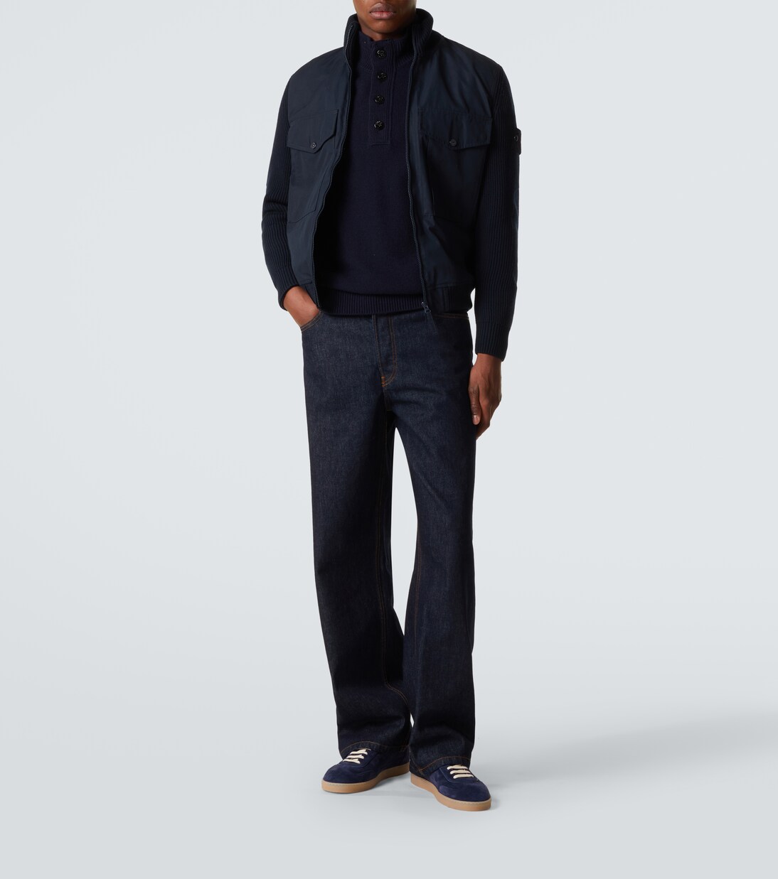 Chaqueta bomber de algodón | Stone Island