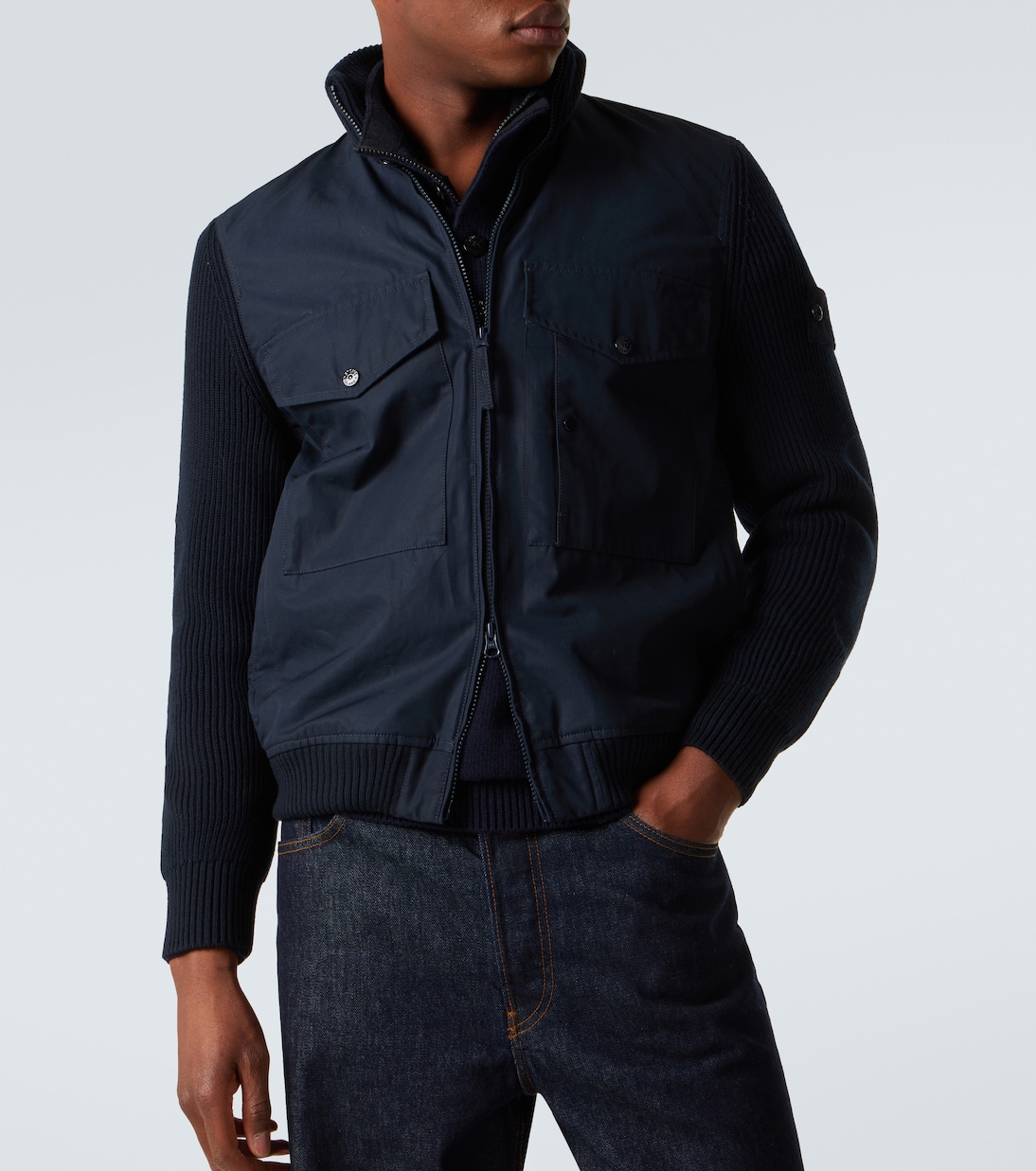 Chaqueta bomber de algodón | Stone Island