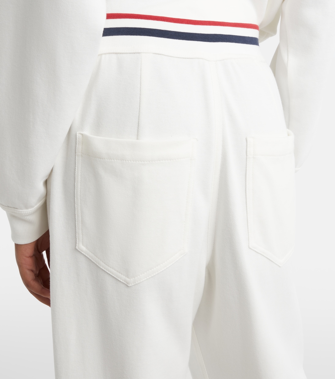 Pantalones tapered en mezcla de algodón | Brunello Cucinelli