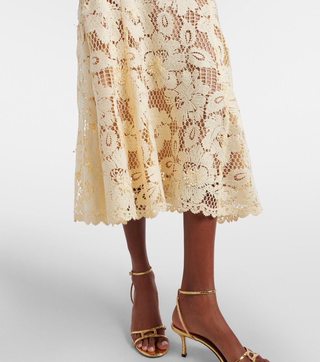 Embellished midi dress | Self-Portrait