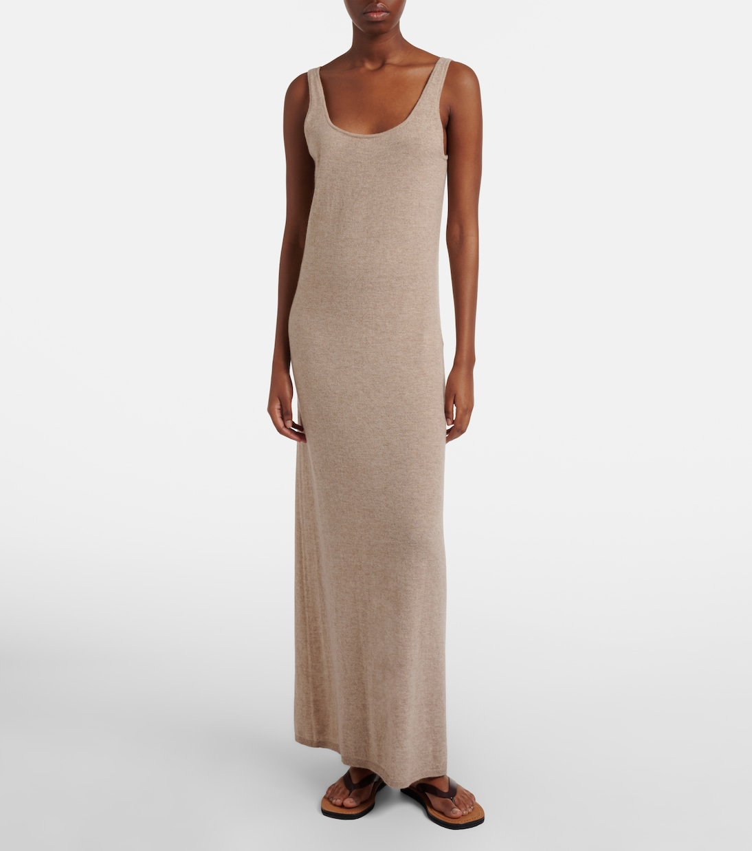 Nareen knitted cashmere maxi dress | The Row