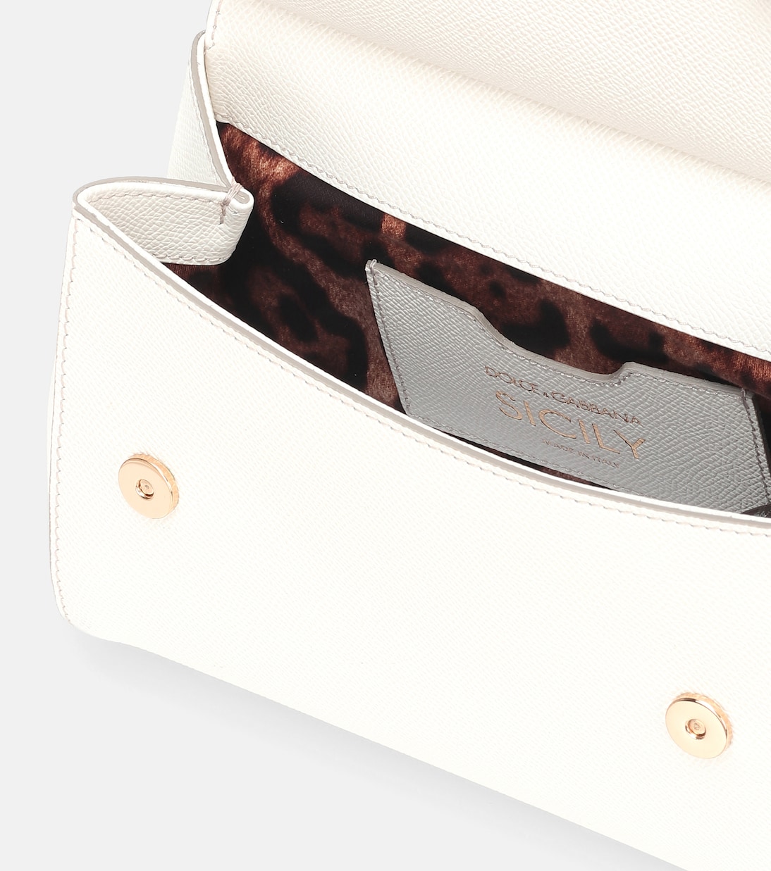 Tote Sicily Small aus Leder | Dolce&Gabbana